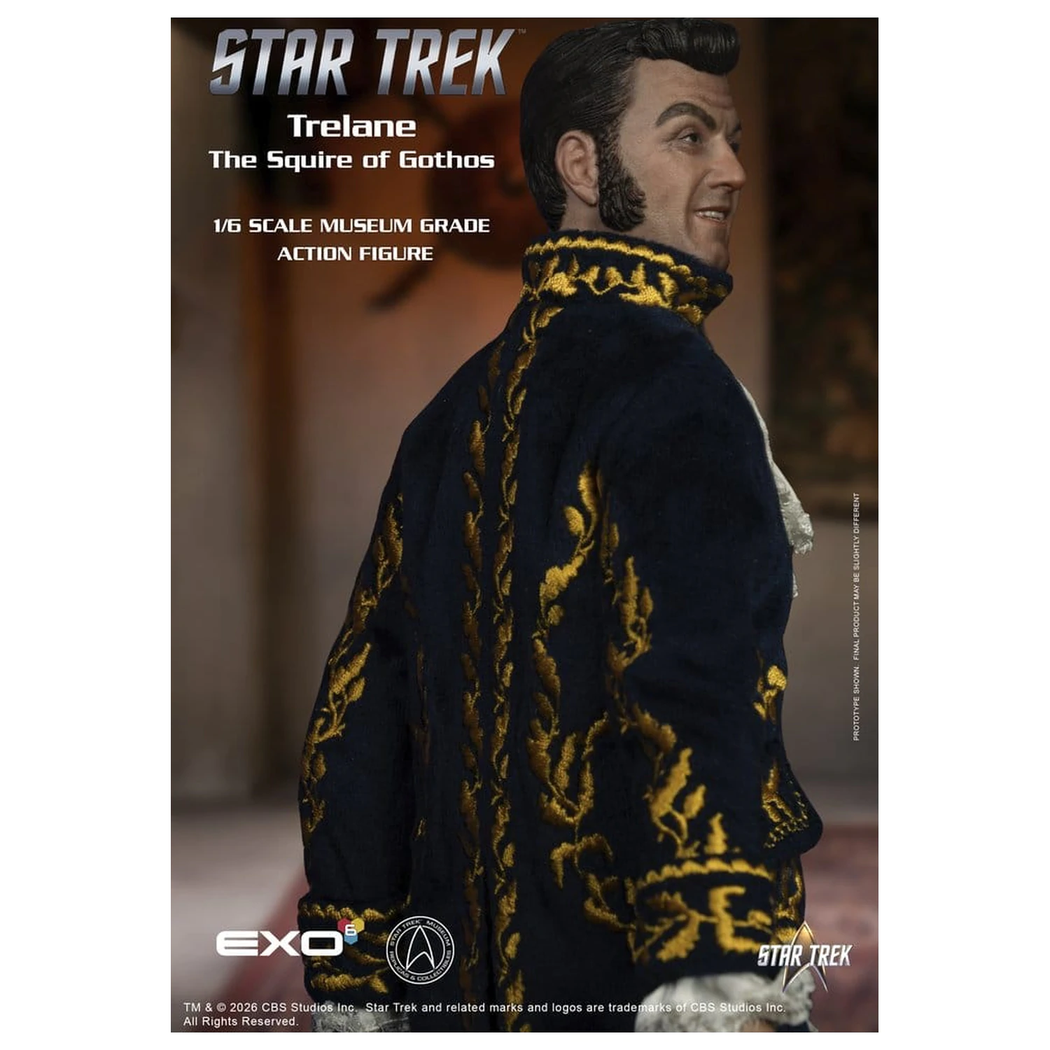 Star Trek: The Original Series 1/6 Trelane, The Squire of Gothos akciófigura 29 cm termékfotó