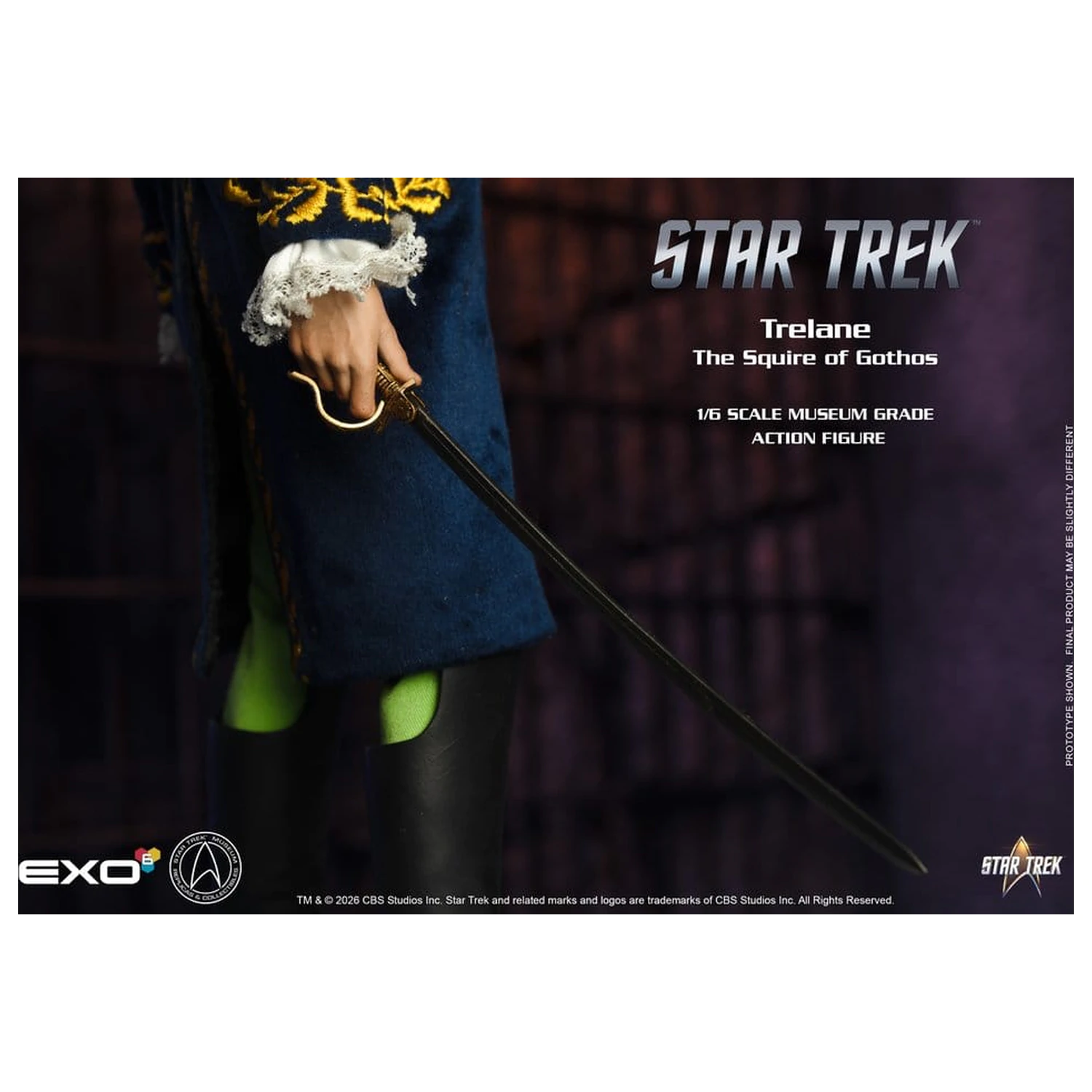 Star Trek: The Original Series 1/6 Trelane, The Squire of Gothos akciófigura 29 cm termékfotó