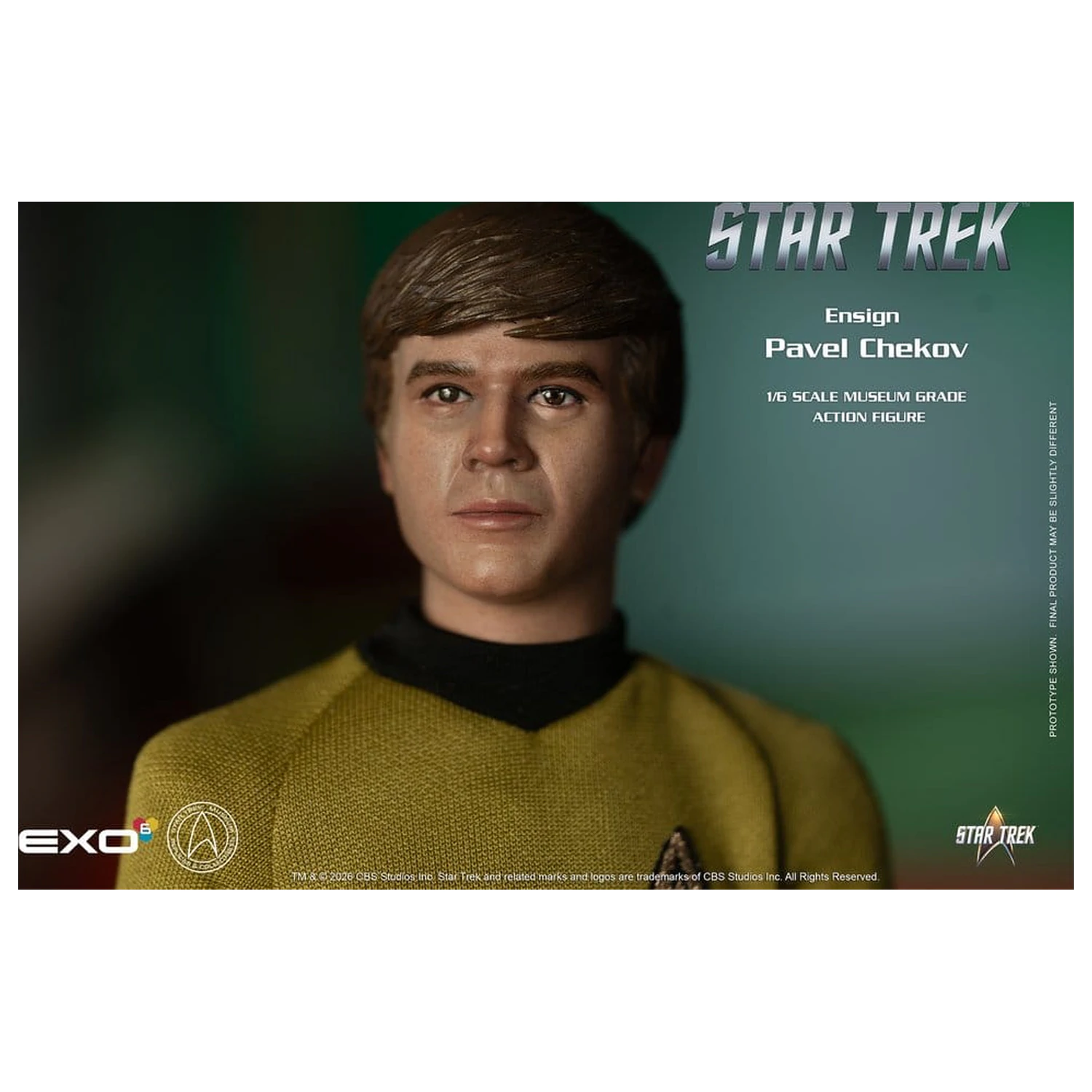 Star Trek: The Original Series akciófigura 1/6 Ensign Pavel Chekov 30 cm termékfotó