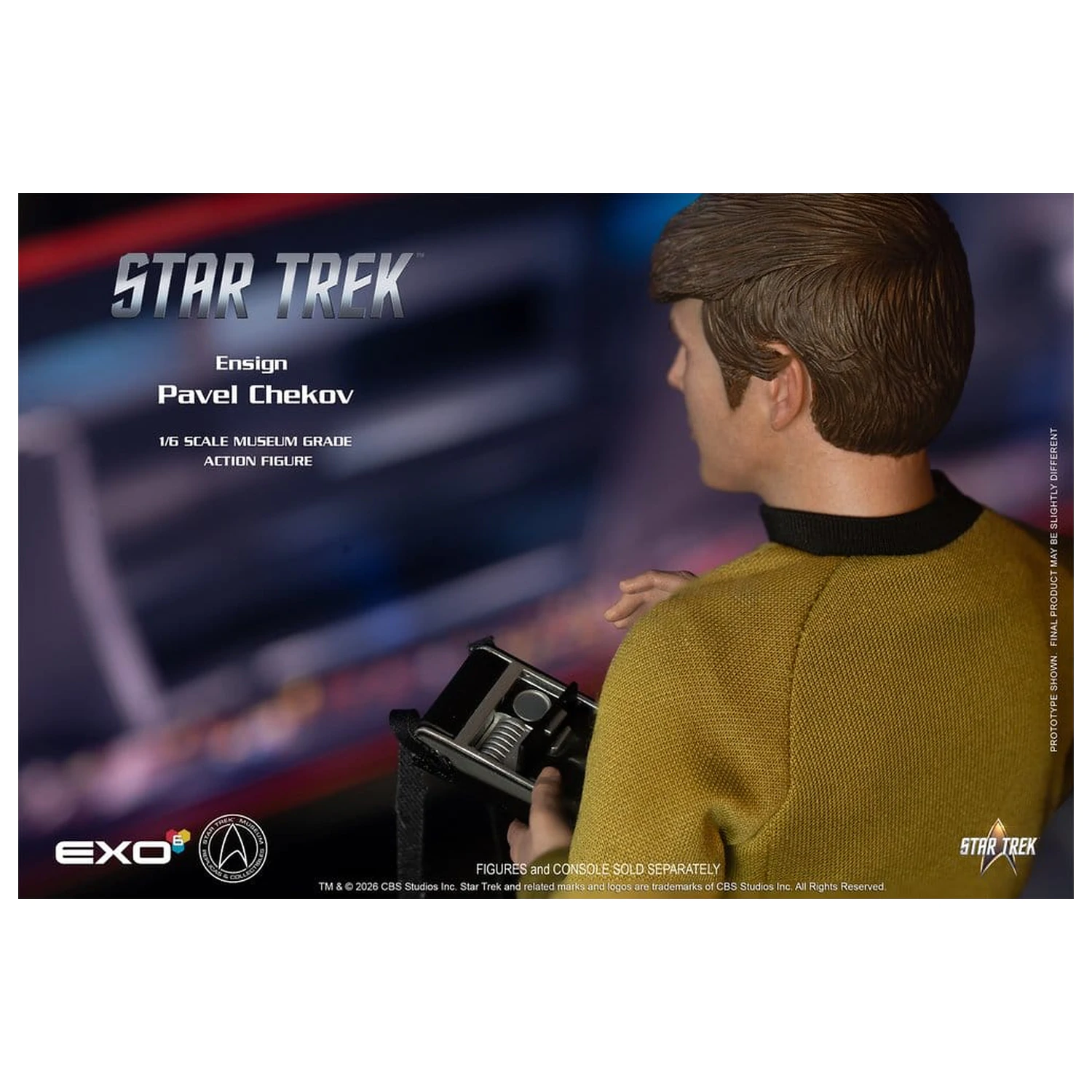 Star Trek: The Original Series akciófigura 1/6 Ensign Pavel Chekov 30 cm termékfotó