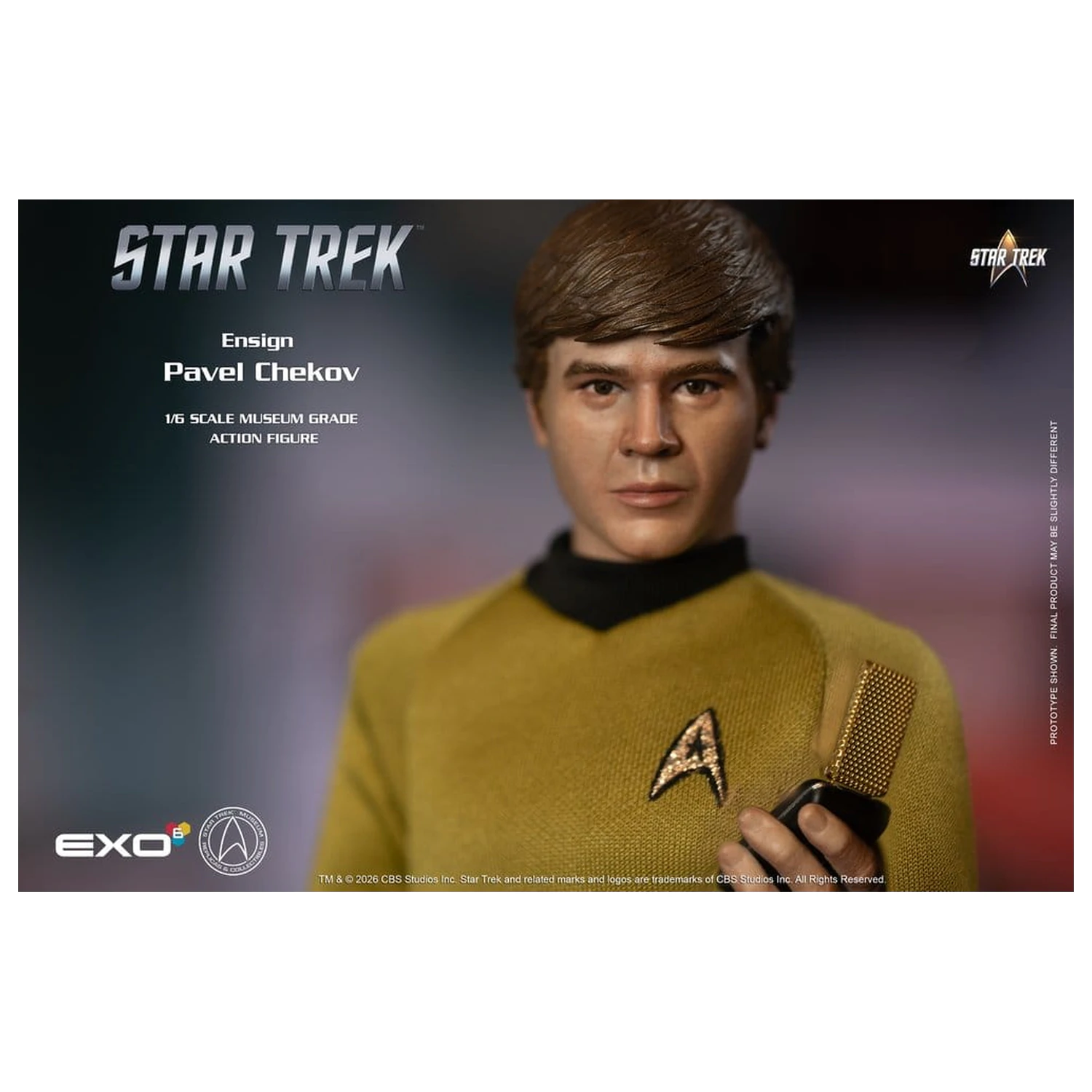 Star Trek: The Original Series akciófigura 1/6 Ensign Pavel Chekov 30 cm termékfotó