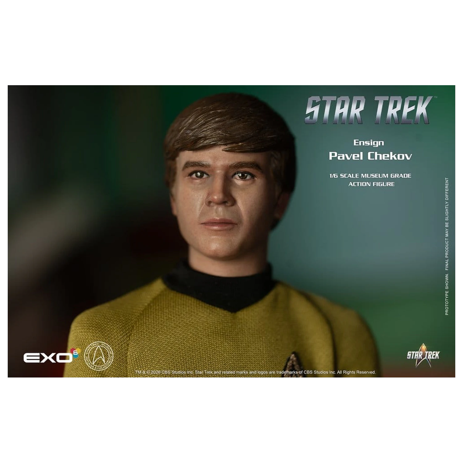 Star Trek: The Original Series akciófigura 1/6 Ensign Pavel Chekov 30 cm termékfotó