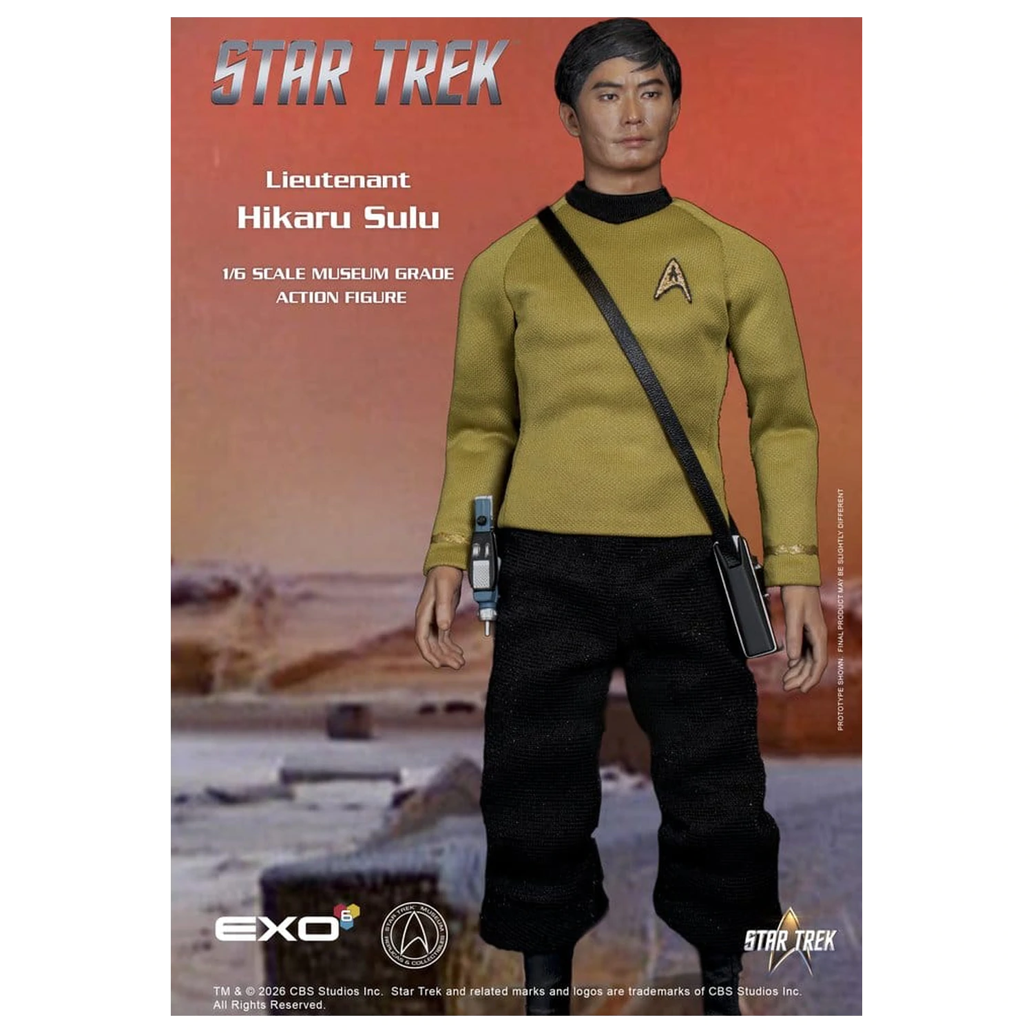 Star Trek: The Original Series akciófigura 1/6 Lt. Sulu 30 cm termékfotó