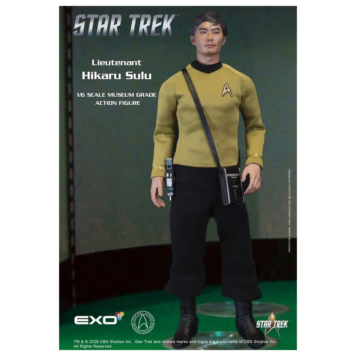 Star Trek: The Original Series akciófigura 1/6 Lt. Sulu 30 cm termékfotó