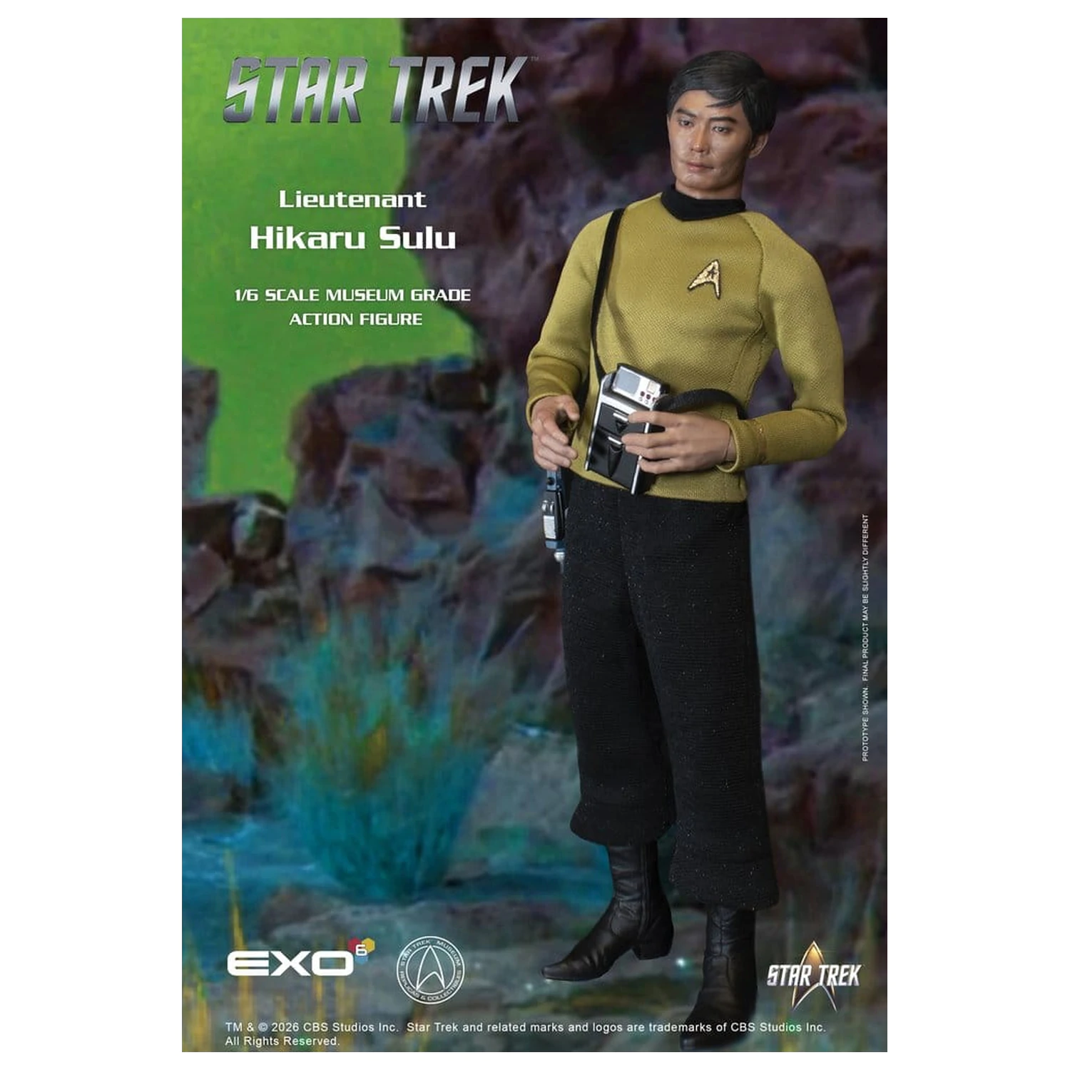 Star Trek: The Original Series akciófigura 1/6 Lt. Sulu 30 cm termékfotó