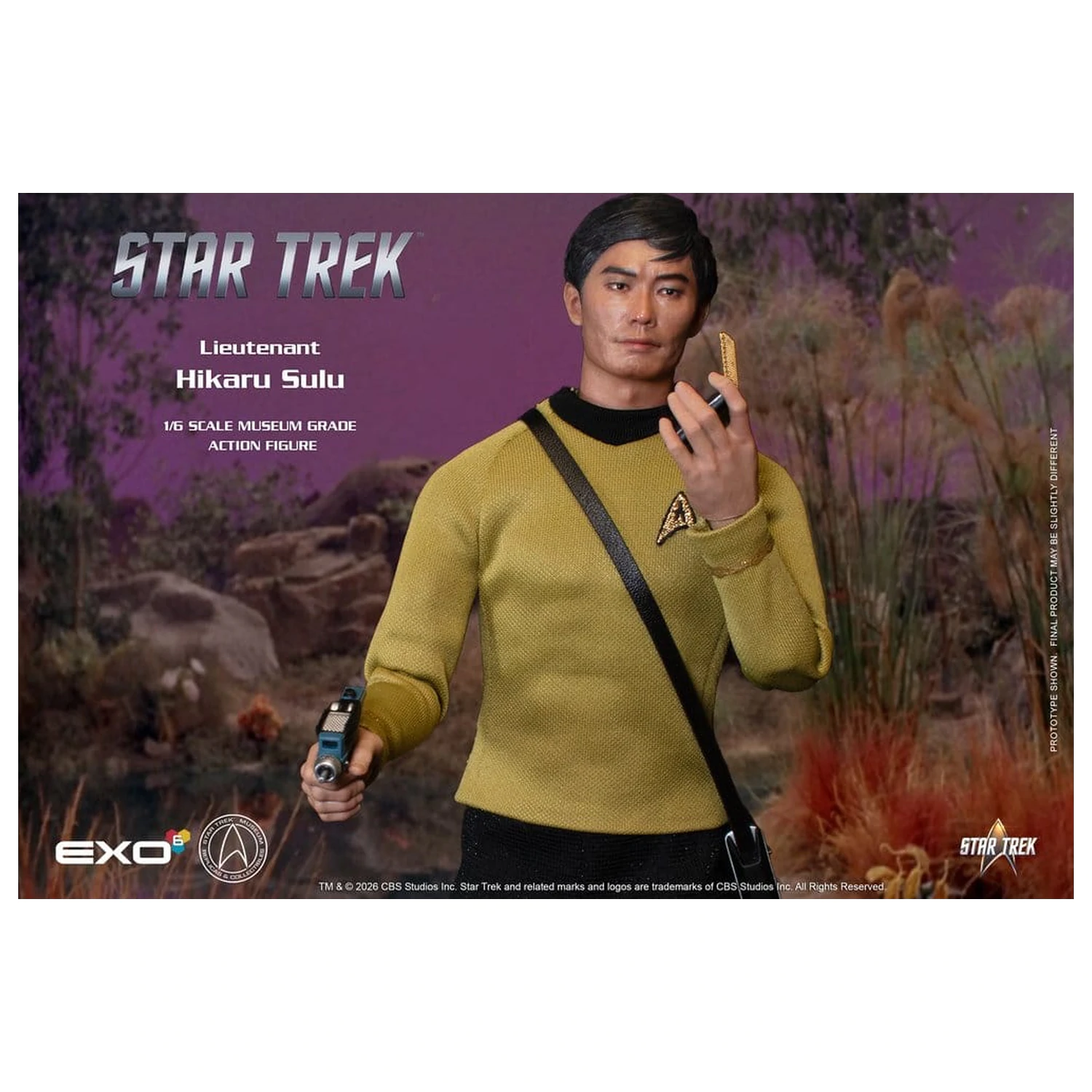 Star Trek: The Original Series akciófigura 1/6 Lt. Sulu 30 cm termékfotó