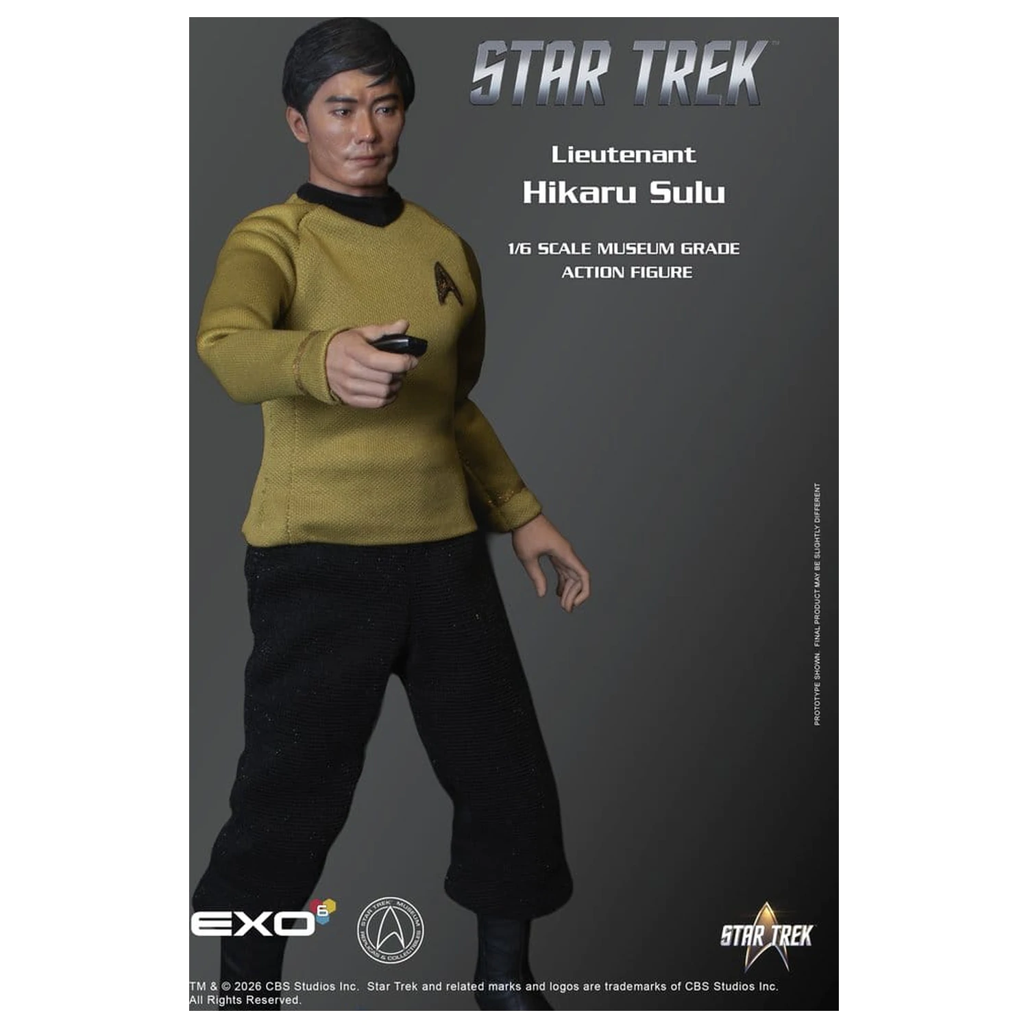 Star Trek: The Original Series akciófigura 1/6 Lt. Sulu 30 cm termékfotó