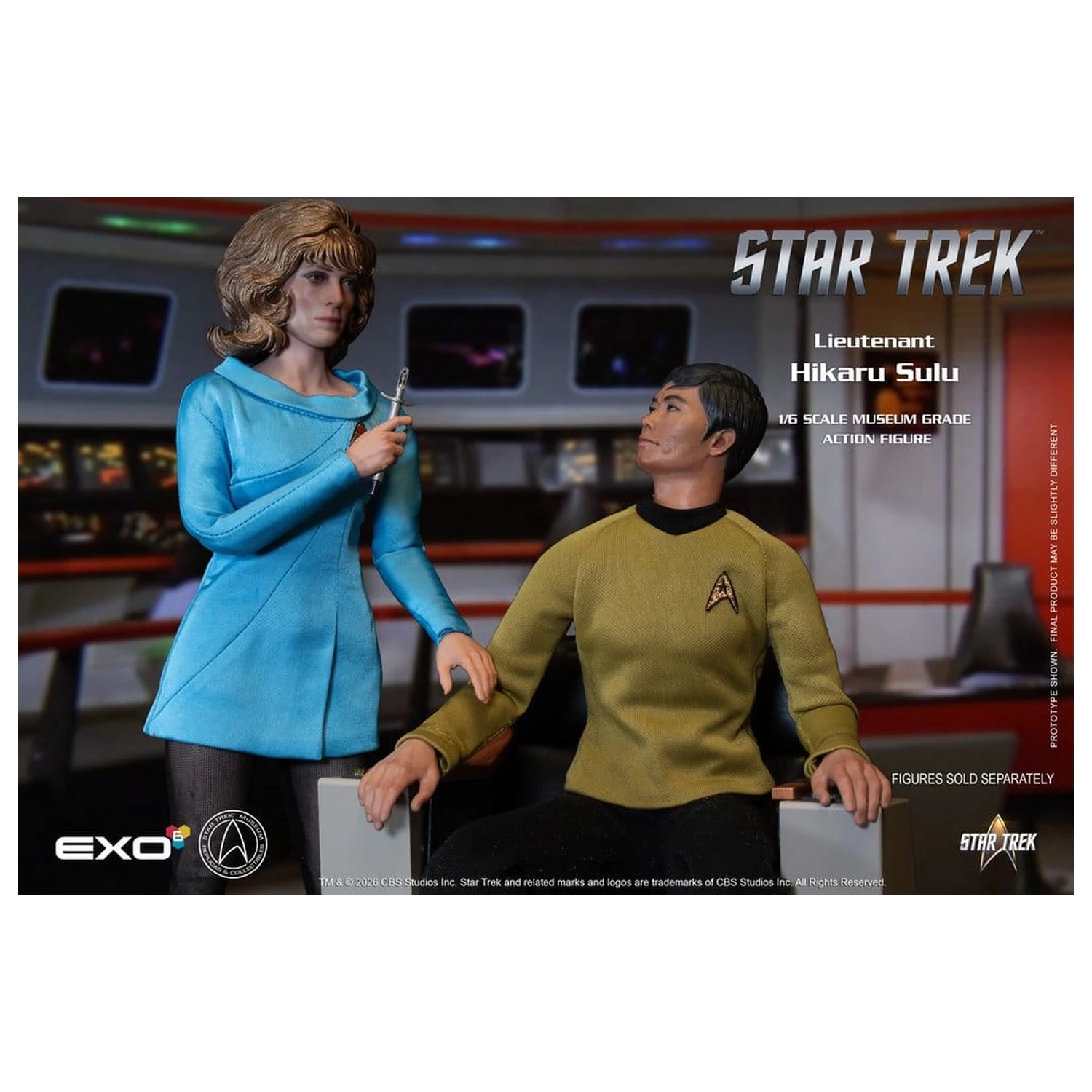 Star Trek: The Original Series akciófigura 1/6 Lt. Sulu 30 cm termékfotó