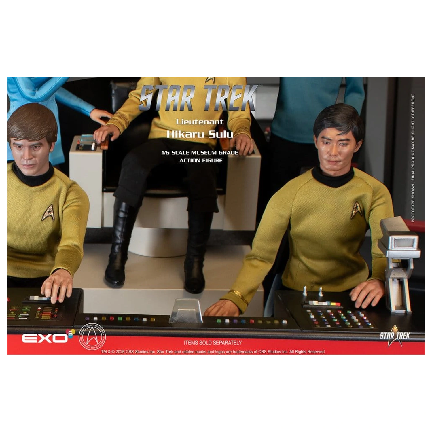 Star Trek: The Original Series akciófigura 1/6 Lt. Sulu 30 cm termékfotó