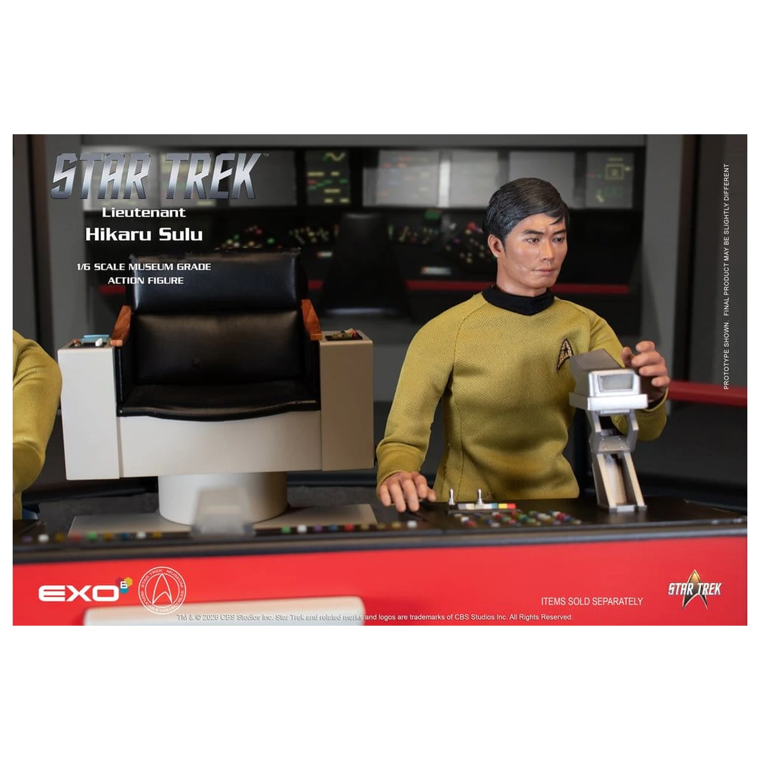 Star Trek: The Original Series akciófigura 1/6 Lt. Sulu 30 cm termékfotó