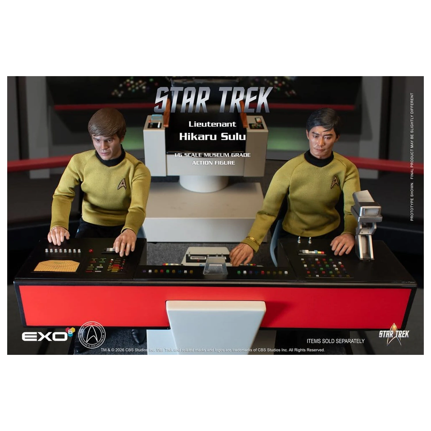 Star Trek: The Original Series akciófigura 1/6 Lt. Sulu 30 cm termékfotó