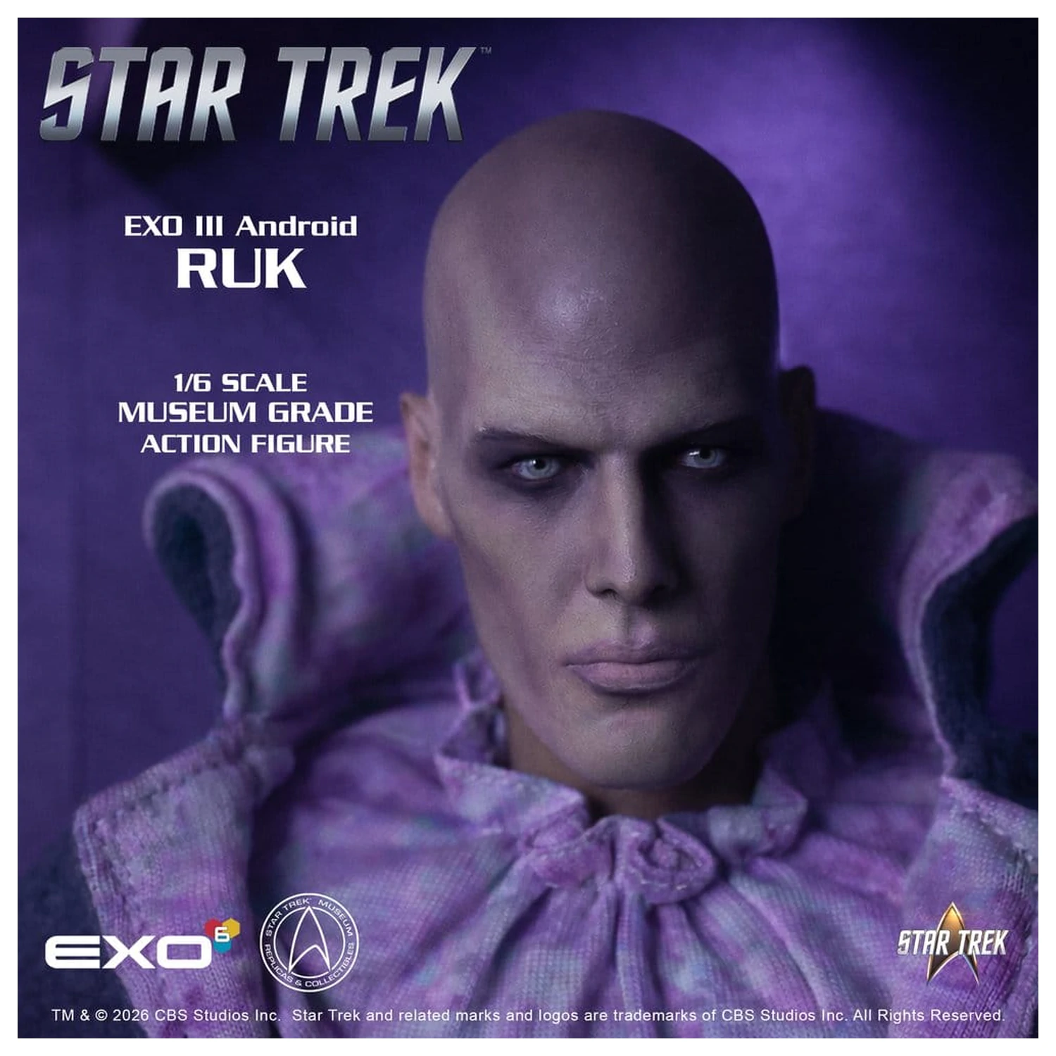 Star Trek: The Original Series akciófigura 1/6 Ruk EXO III Android 33 cm termékfotó