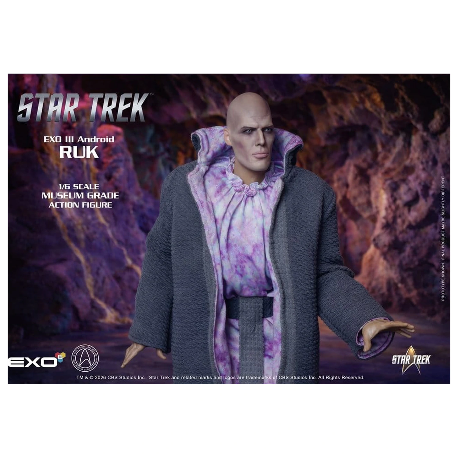 Star Trek: The Original Series akciófigura 1/6 Ruk EXO III Android 33 cm termékfotó