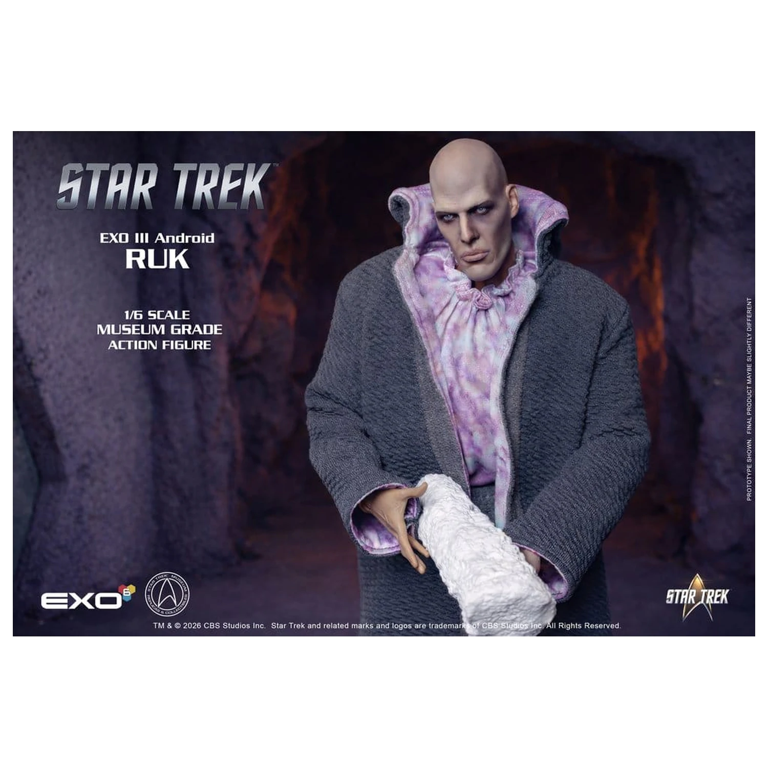 Star Trek: The Original Series akciófigura 1/6 Ruk EXO III Android 33 cm termékfotó