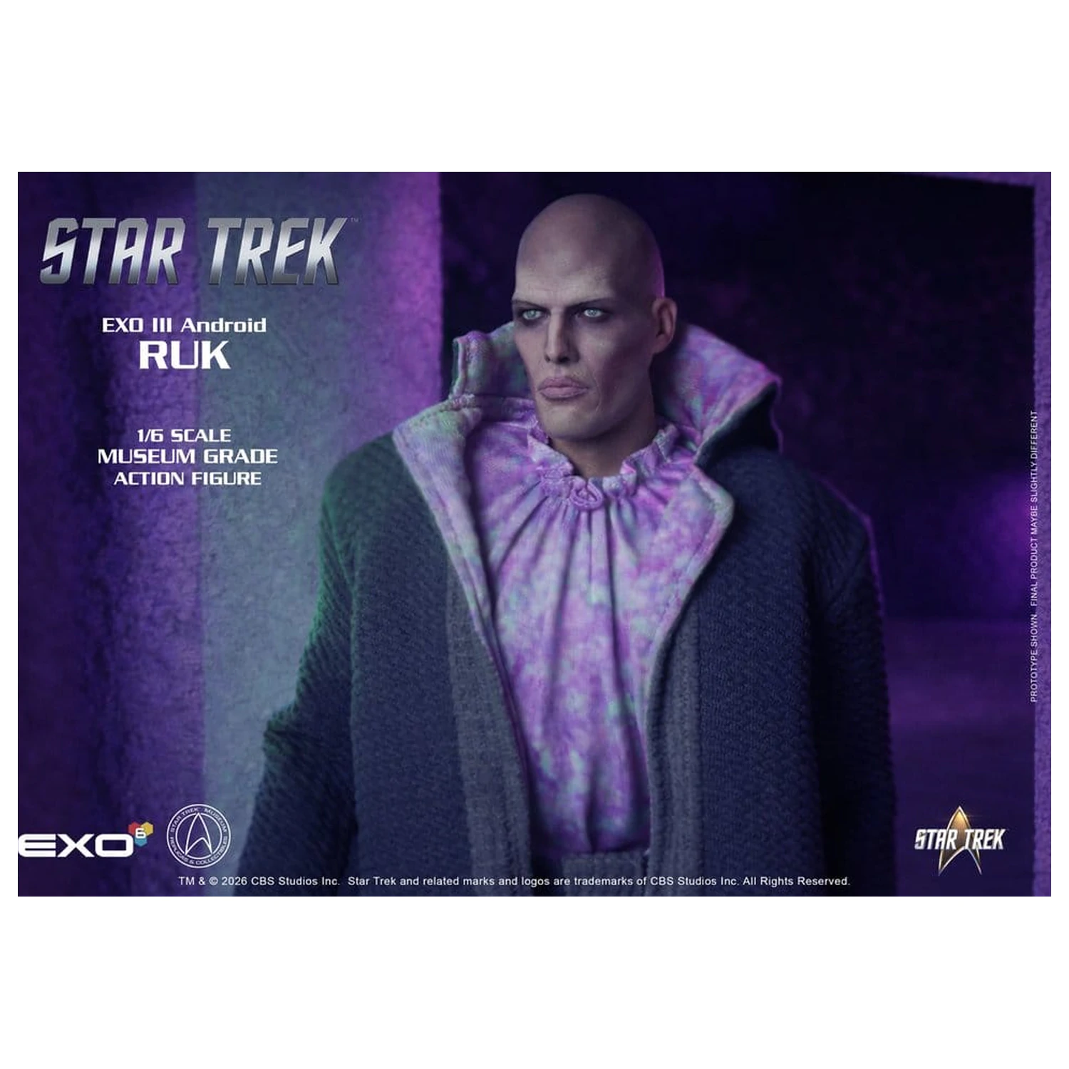 Star Trek: The Original Series akciófigura 1/6 Ruk EXO III Android 33 cm termékfotó