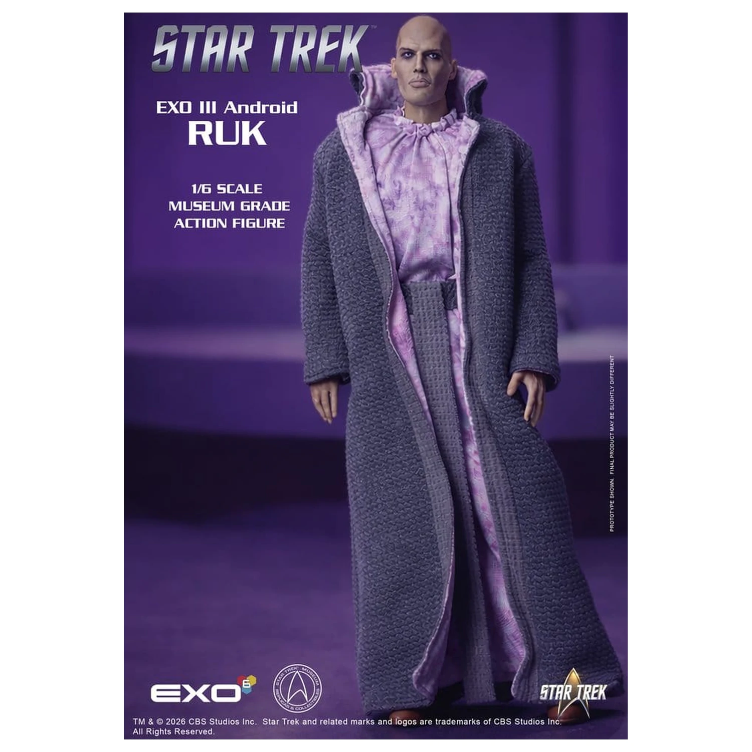 Star Trek: The Original Series akciófigura 1/6 Ruk EXO III Android 33 cm termékfotó