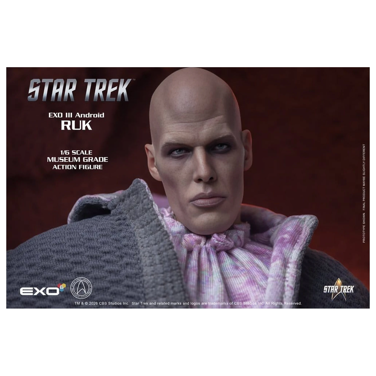 Star Trek: The Original Series akciófigura 1/6 Ruk EXO III Android 33 cm termékfotó