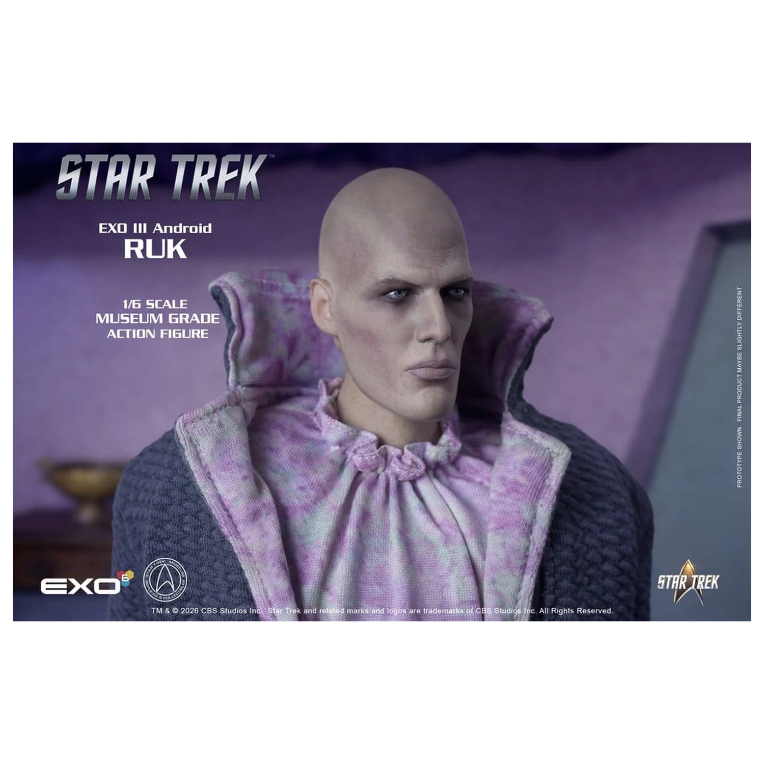 Star Trek: The Original Series akciófigura 1/6 Ruk EXO III Android 33 cm termékfotó