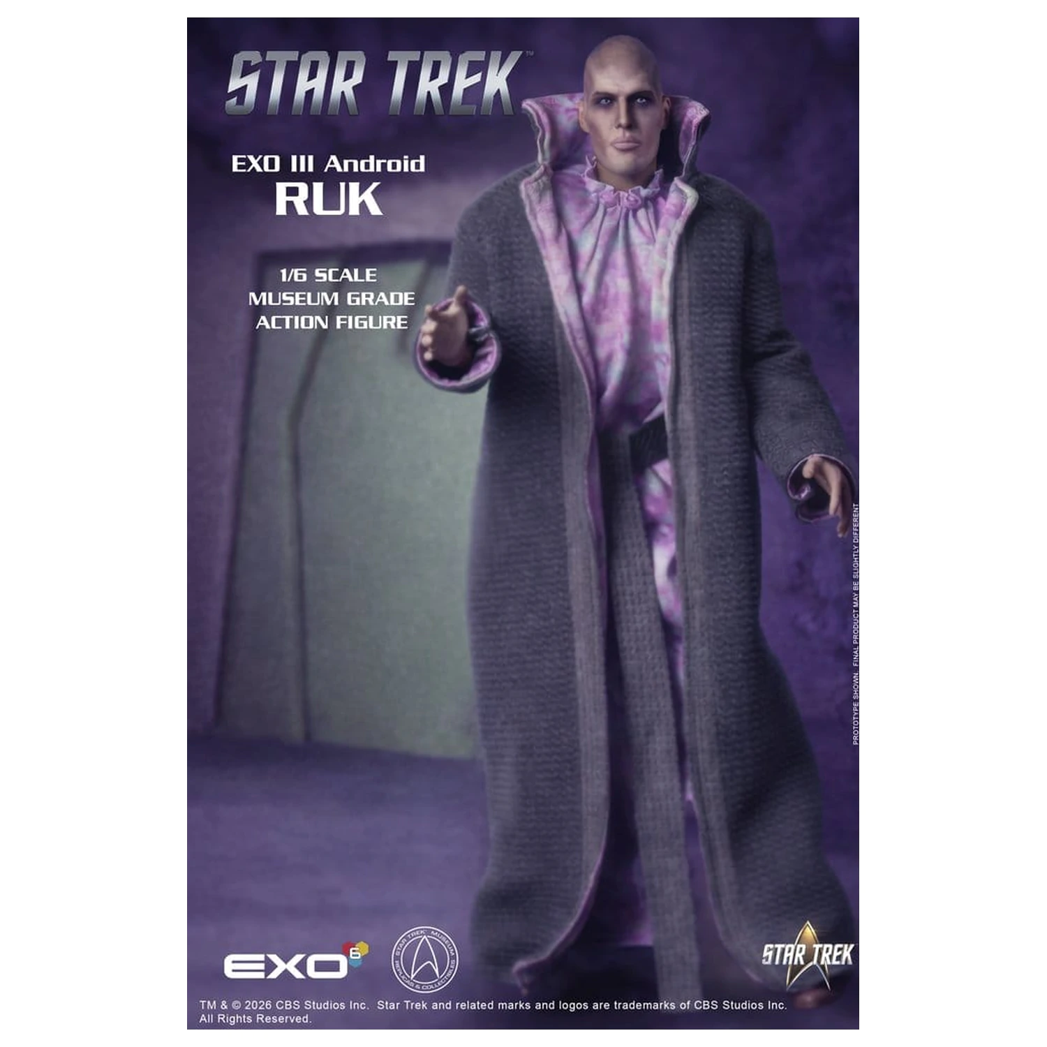 Star Trek: The Original Series akciófigura 1/6 Ruk EXO III Android 33 cm termékfotó