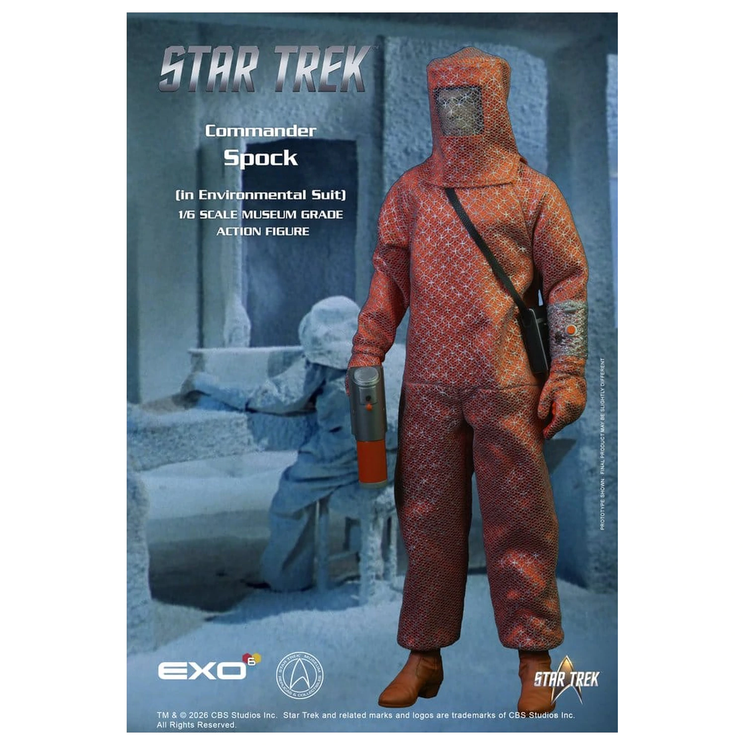 Star Trek: The Original Series akciófigura 1/6 Spock (in Environmental Suit) 30 cm termékfotó