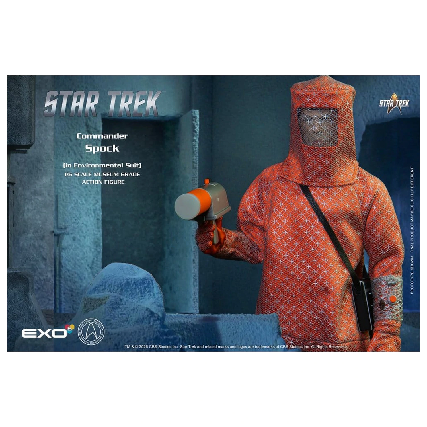 Star Trek: The Original Series akciófigura 1/6 Spock (in Environmental Suit) 30 cm termékfotó