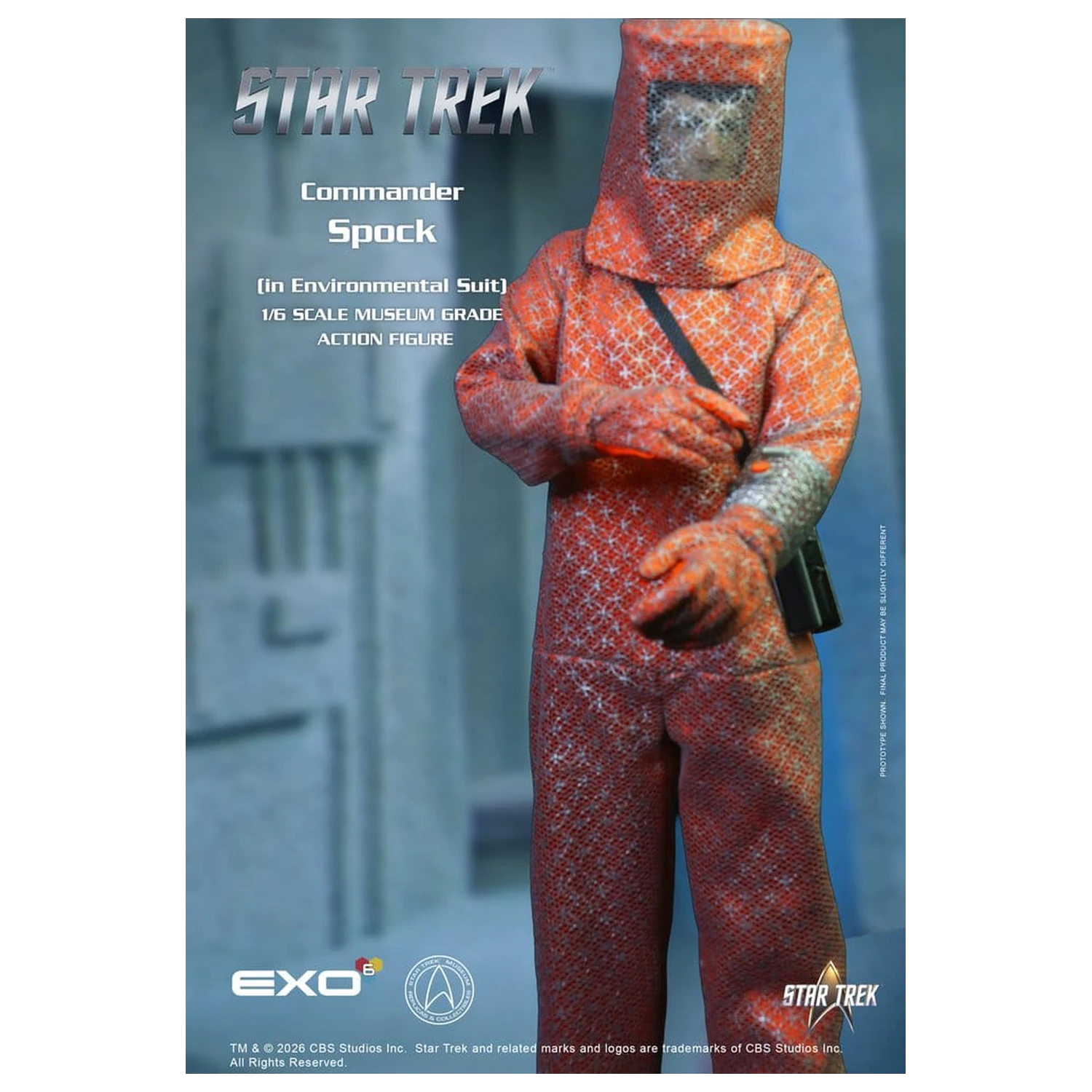 Star Trek: The Original Series akciófigura 1/6 Spock (in Environmental Suit) 30 cm termékfotó