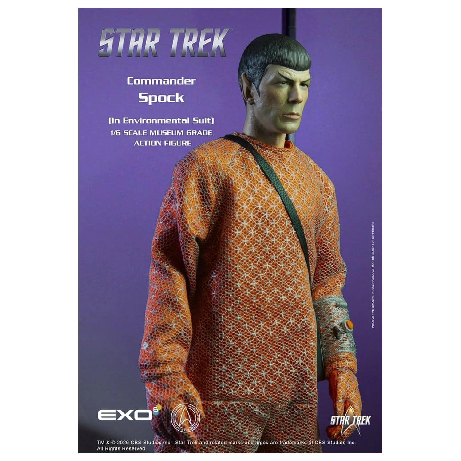 Star Trek: The Original Series akciófigura 1/6 Spock (in Environmental Suit) 30 cm termékfotó