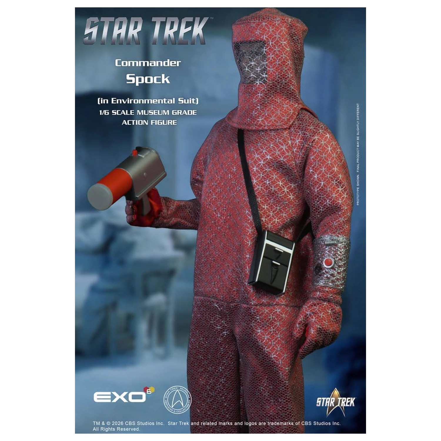 Star Trek: The Original Series akciófigura 1/6 Spock (in Environmental Suit) 30 cm termékfotó