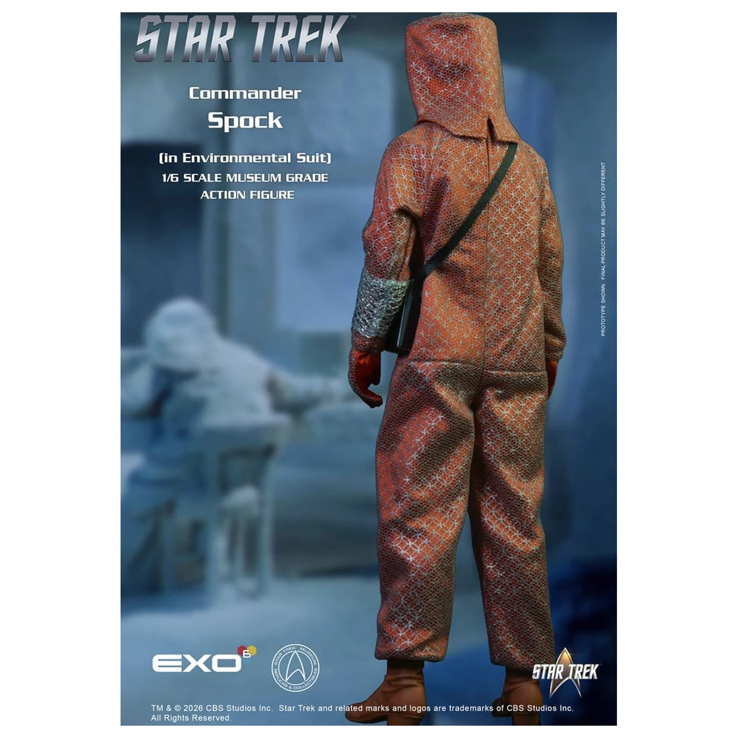 Star Trek: The Original Series akciófigura 1/6 Spock (in Environmental Suit) 30 cm termékfotó