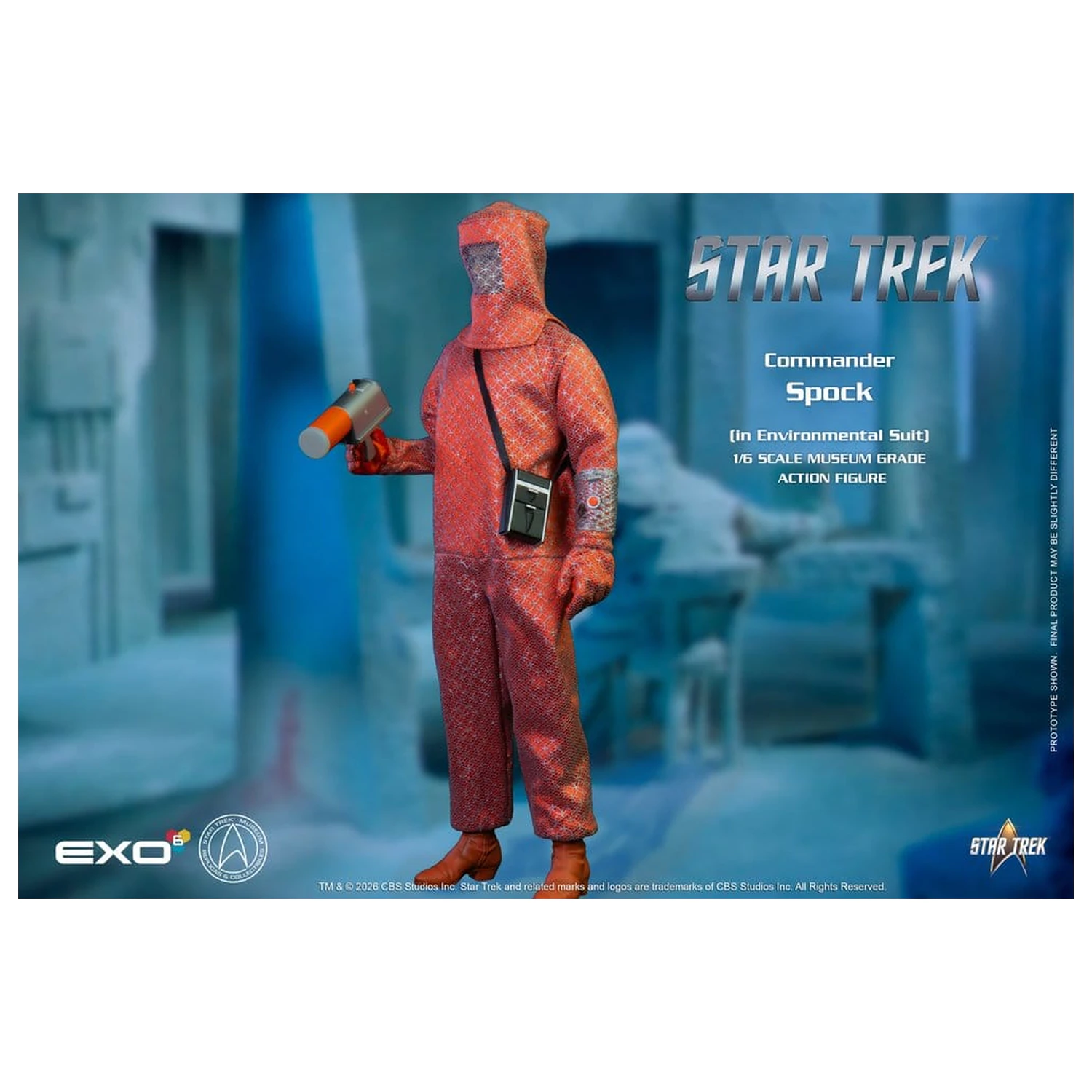 Star Trek: The Original Series akciófigura 1/6 Spock (in Environmental Suit) 30 cm termékfotó