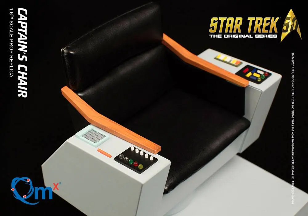 Star Trek TOS 1/6 Captain's Chair replika 20 cm termékfotó