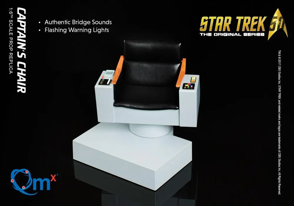 Star Trek TOS 1/6 Captain's Chair replika 20 cm termékfotó