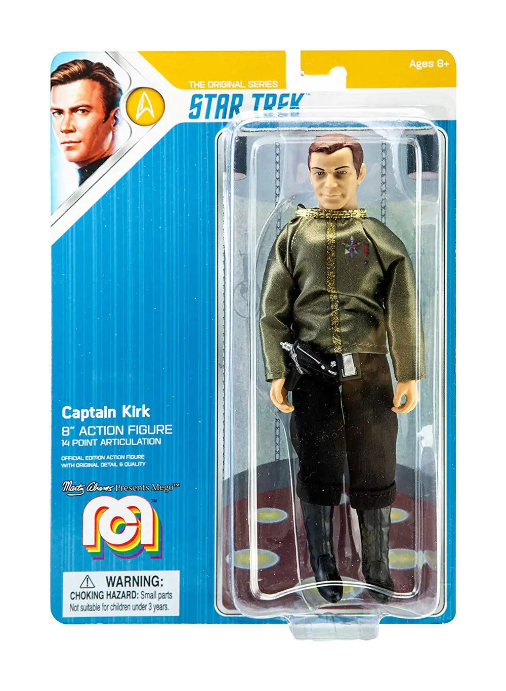 Star Trek TOS Captain Kirk Dress Uniform akciófigura 20 cm termékfotó