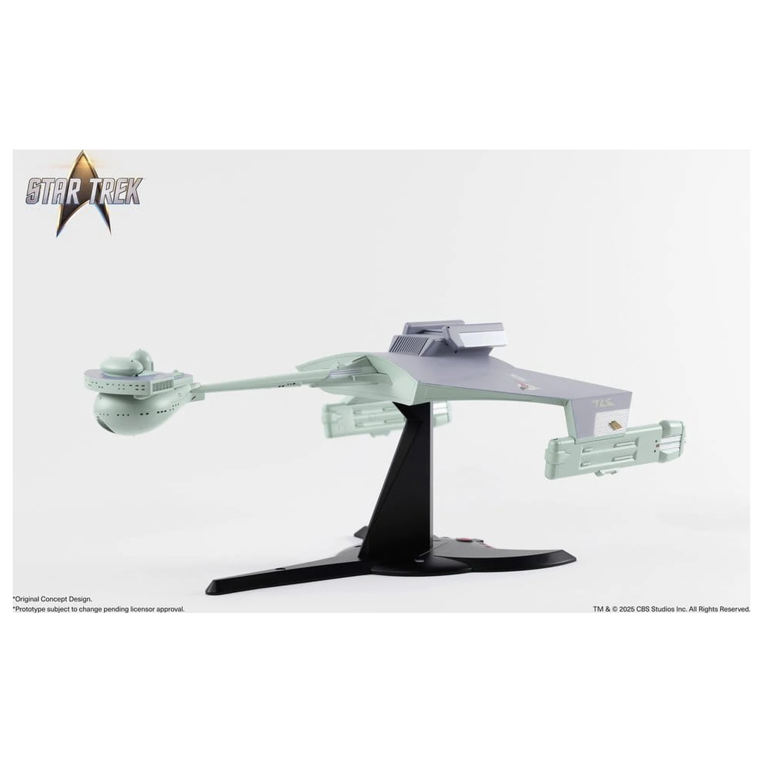 Star Trek TOS DieCast replika 1/350 Klingon D7 Battle Cruiser Original Concept Design 66 cm termékfotó