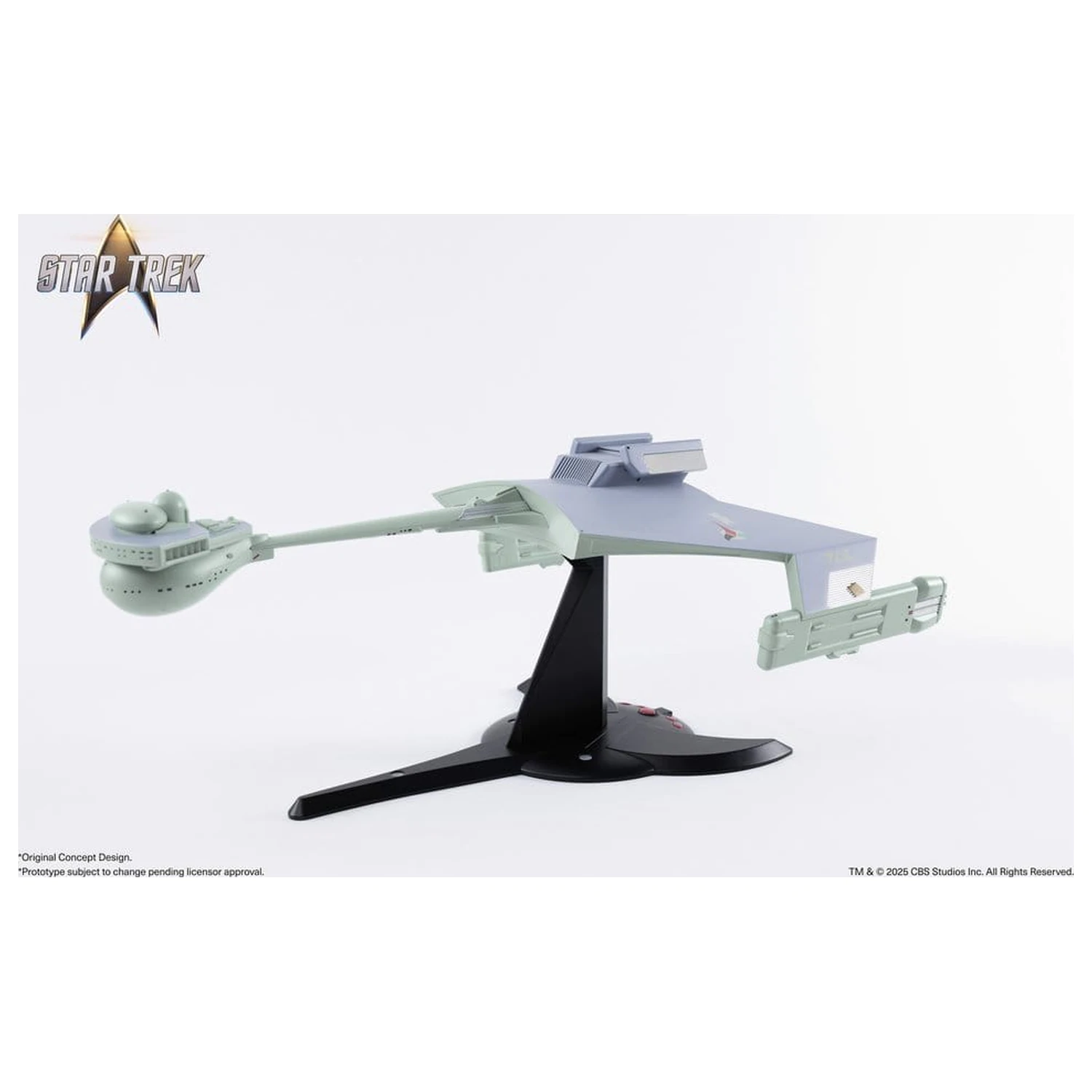 Star Trek TOS DieCast replika 1/350 Klingon D7 Battle Cruiser Original Concept Design 66 cm termékfotó