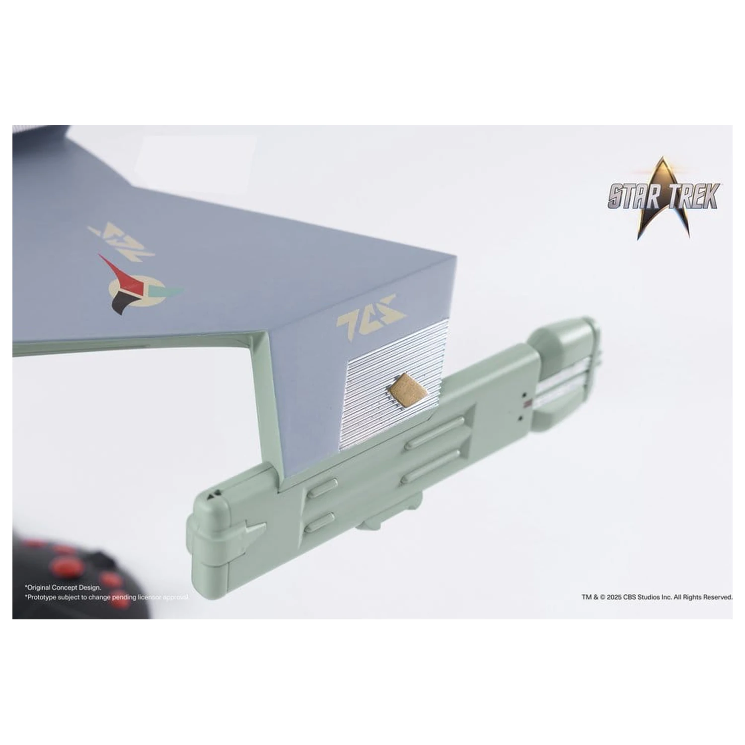 Star Trek TOS DieCast replika 1/350 Klingon D7 Battle Cruiser Original Concept Design 66 cm termékfotó