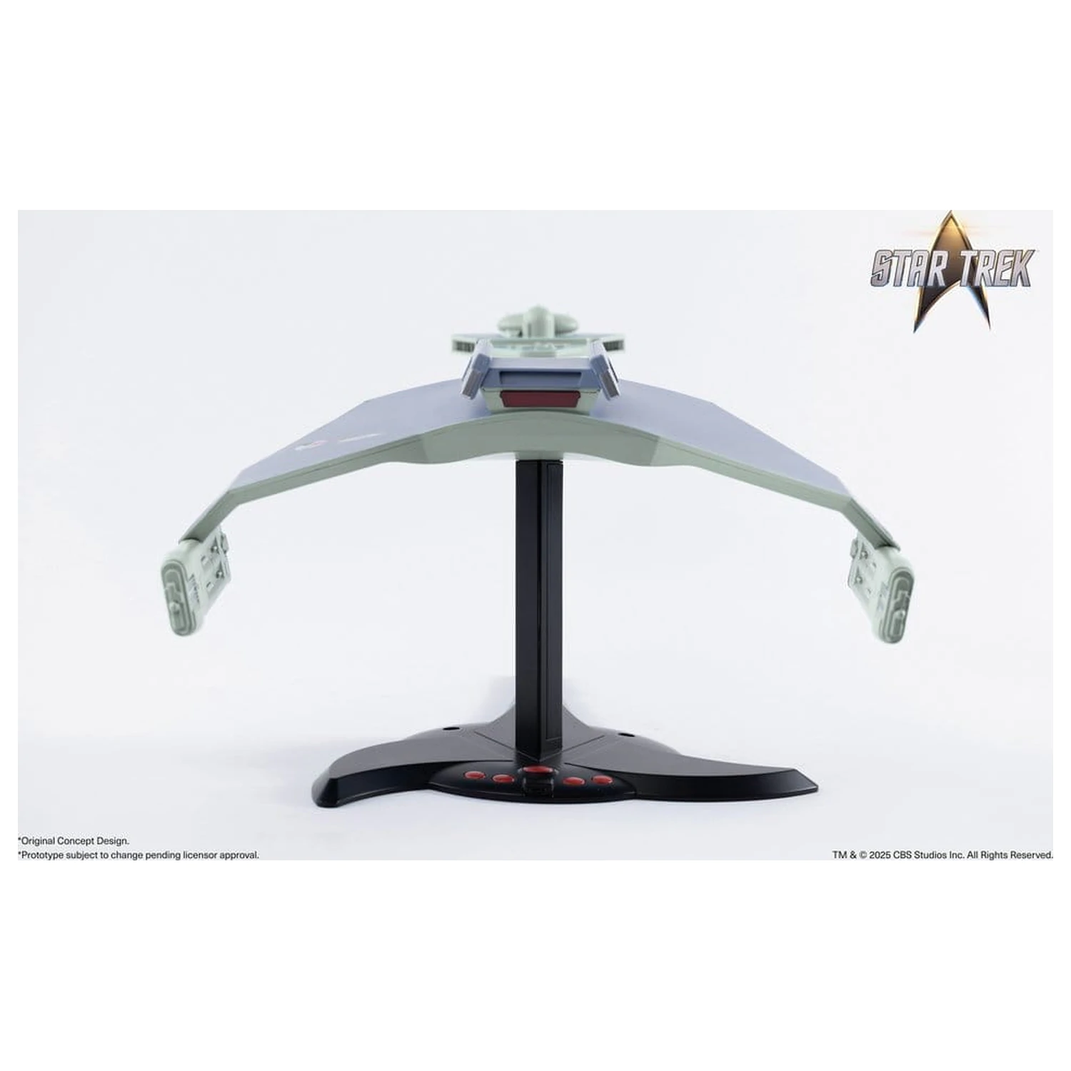Star Trek TOS DieCast replika 1/350 Klingon D7 Battle Cruiser Original Concept Design 66 cm termékfotó