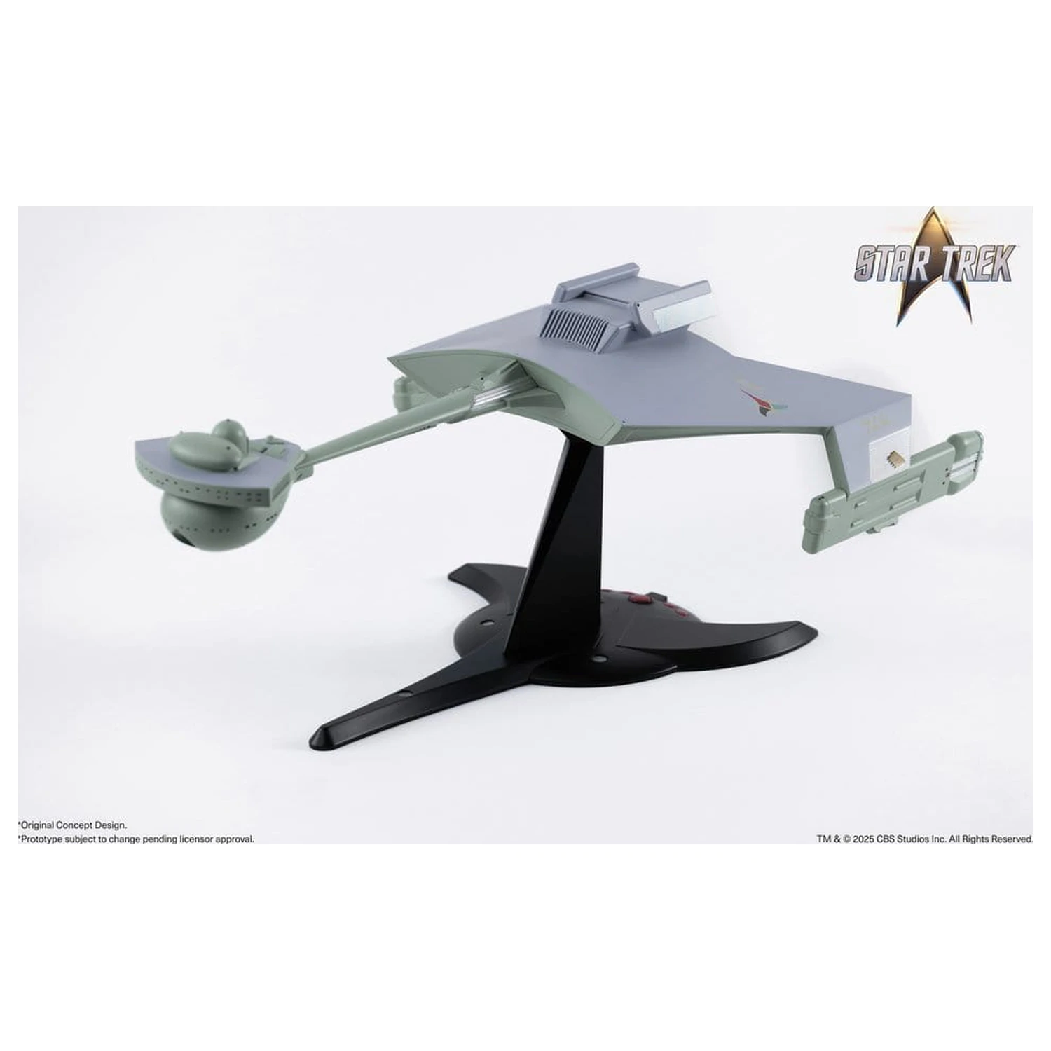 Star Trek TOS DieCast replika 1/350 Klingon D7 Battle Cruiser Original Concept Design 66 cm termékfotó