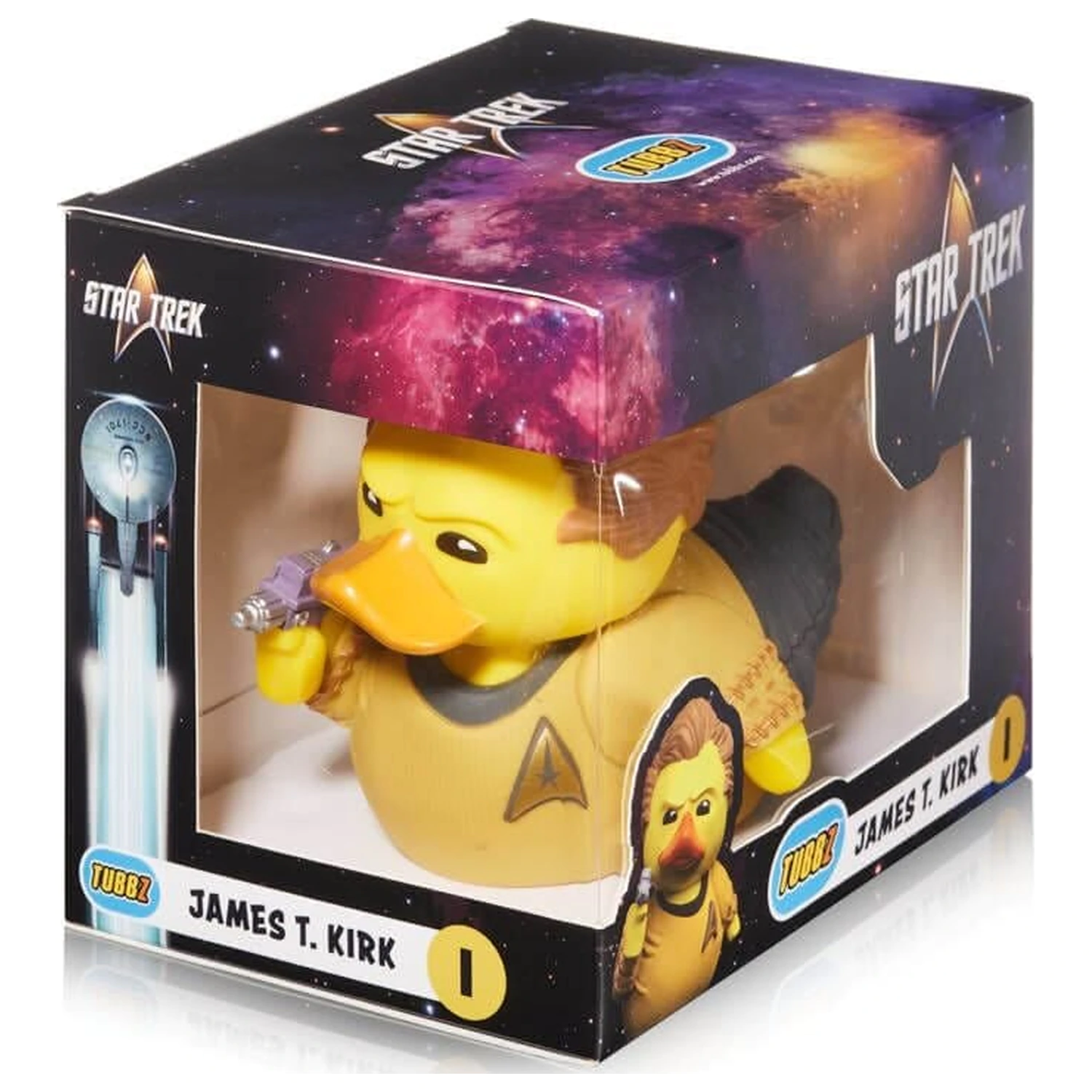 Star Trek Tubbz PVC figura James T. Kirk Boxed Edition 10 cm termékfotó