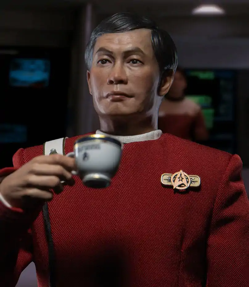 Star Trek VI: The Undiscovered Country 1/6 Captain Hikaru Sulu akciófigura 28 cm termékfotó