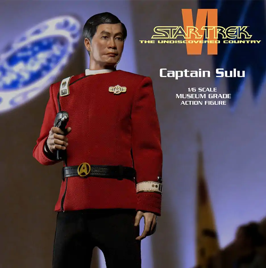 Star Trek VI: The Undiscovered Country 1/6 Captain Hikaru Sulu akciófigura 28 cm termékfotó