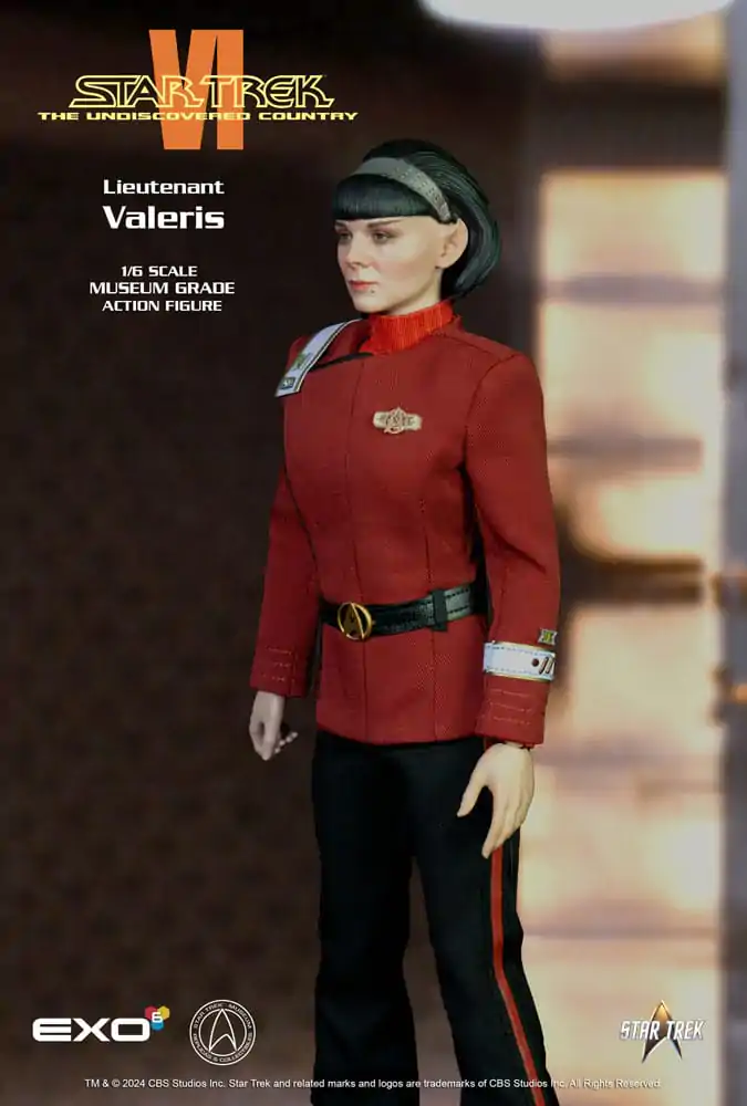 Star Trek VI: The Undiscovered Country 1/6 Lieutenant Valeris akciófigura 28 cm termékfotó