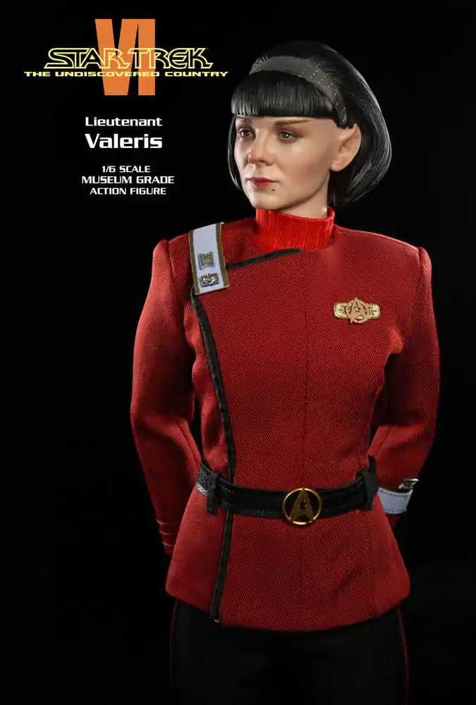 Star Trek VI: The Undiscovered Country 1/6 Lieutenant Valeris akciófigura 28 cm termékfotó