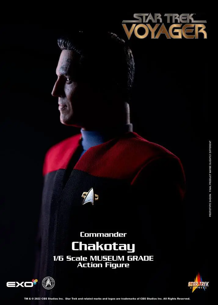 Star Trek: Voyager 1/6 Commander Chakotay akciófigura 30 cm termékfotó