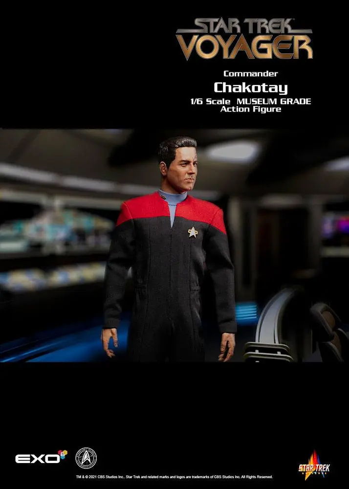 Star Trek: Voyager 1/6 Commander Chakotay akciófigura 30 cm termékfotó