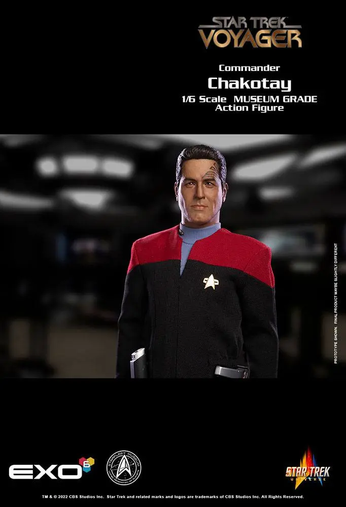 Star Trek: Voyager 1/6 Commander Chakotay akciófigura 30 cm termékfotó
