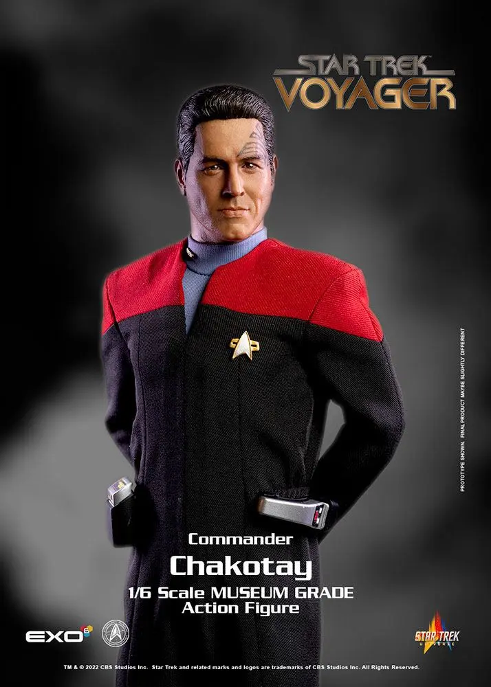 Star Trek: Voyager 1/6 Commander Chakotay akciófigura 30 cm termékfotó