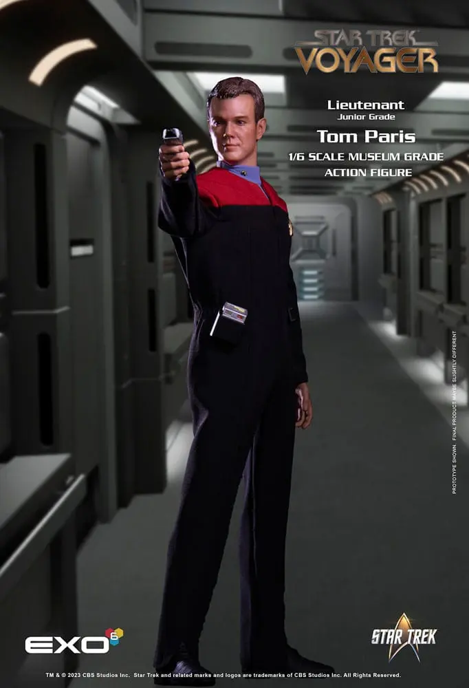 Star Trek: Voyager 1/6 Lieutenant Junior Grade Tom Paris akciófigura 30 cm termékfotó