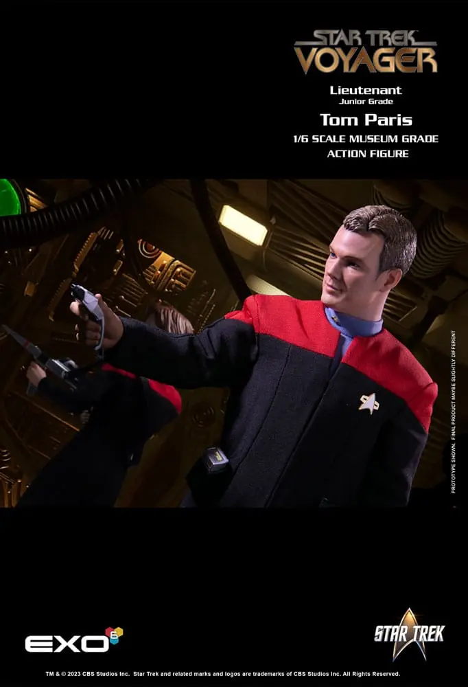 Star Trek: Voyager 1/6 Lieutenant Junior Grade Tom Paris akciófigura 30 cm termékfotó