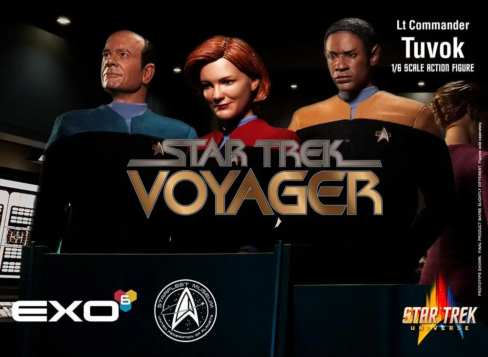 Star Trek: Voyager 1/6 Lt. Commander Tuvok akciófigura 30 cm termékfotó